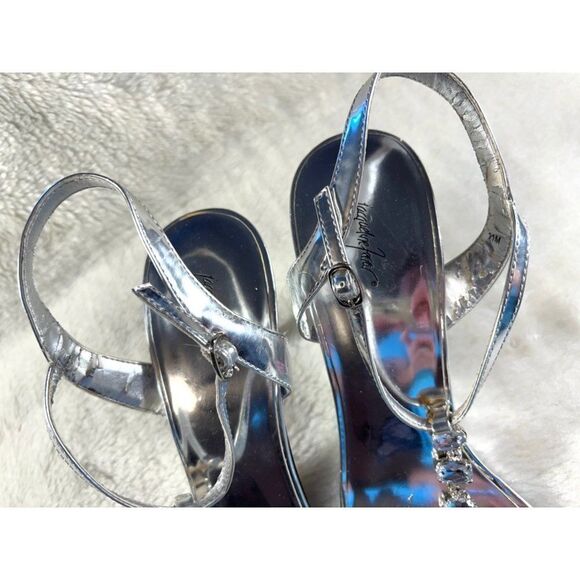 Jacqueline Ferrar Women's Rhinestone Heels Size 8 NWOT‎ - Picture 10 of 11